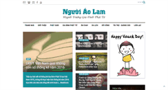 Desktop Screenshot of nguoiaolam.net