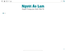 Tablet Screenshot of nguoiaolam.net